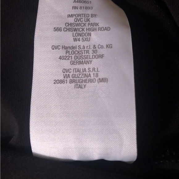 Susan Graver Modern Essentials Women's MP Black Long Sleeve Liquid Knit Top - Picture 4 of 4